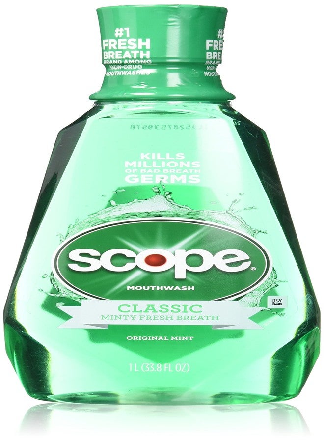 سكوب غسول الفم سكوب الأصلي بنكهة النعناع 33.8 أونصة (عبوتان) - Image 1